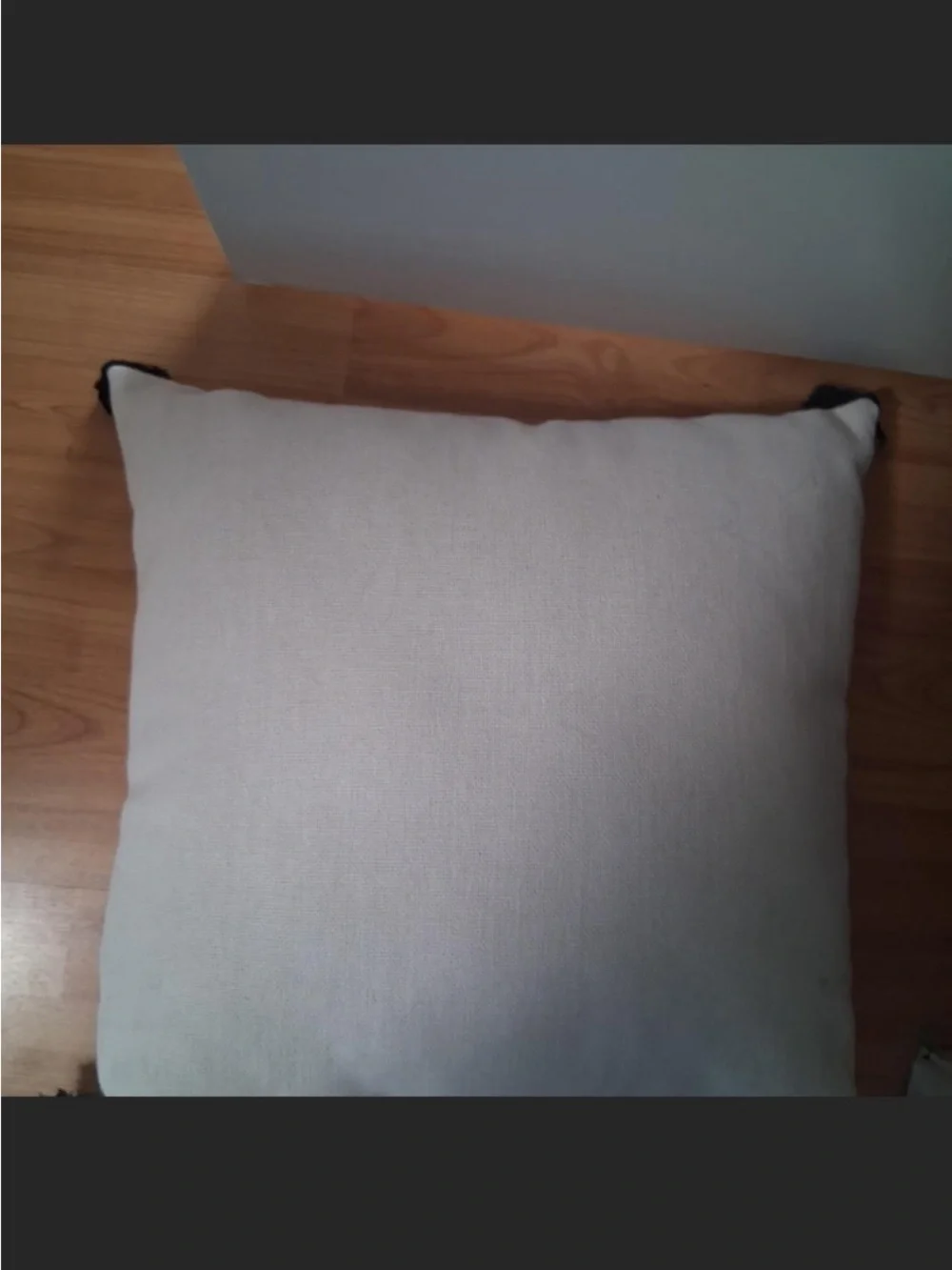 Reserved For The Dog Cushion - White and Black